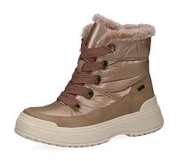 CAPRICE Bottines d'hiver femme à lacets Airmotion Doublées avec fermeture zippée Largeur G, Marron (Mud Comb), 38 EU