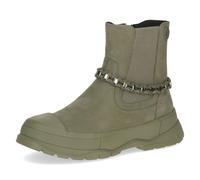 Caprice Bottines En Cuir Pour Femmes Chelsea À Bout Rond Stretch 9-26414-41