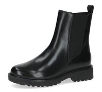 CAPRICE Bottines femme à fermeture éclair semelle thermique, Noir (Black Nappa), 37 EU