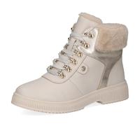 CAPRICE Bottines femme à lacets doublées, Blanc (Offwhite Comb), 39 EU