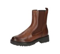 CAPRICE Bottines femme avec talon avec semelle thermique Confortables, Marron (Cognac Nappa), 37 EU