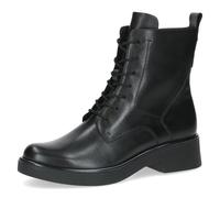 CAPRICE Bottines femme en cuir à fermeture éclair, Noir (Black Nappa), 39 EU