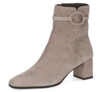 CAPRICE Bottines femme en cuir élégantes, Marron (Taupe Suede), 37 EU