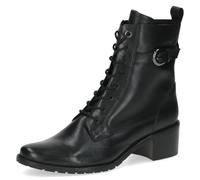 CAPRICE Bottines femme en cuir petit talon, Noir (Black Nappa), 40 EU