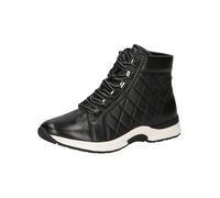 CAPRICE Bottines Plates en Dentelle pour Femme 9-25252-43, Nappa Noir, 38 EU
