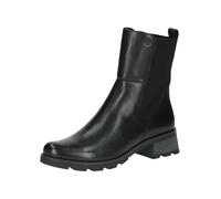 CAPRICE Bottines Plates pour Femme 9-25422-43 Botte mi-Mollet, Nappa Noir, 37 EU