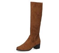 CAPRICE Bottines tendance pour femme - Marron stretch - Taille 36 EU, Marron stretch, 36 EU