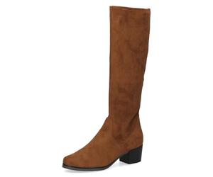 CAPRICE Bottines tendance pour femme - Marron stretch - Taille 39 EU, Marron stretch, 39 EU
