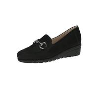 CAPRICE Chaussons pour Femme 9-24753-43 Mocassin, Black Lea Uni, 40 EU