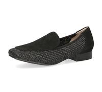 CAPRICE Chaussures à Enfiler Femme élégantes Plates, Noir (Black Comb), 39 EU