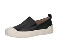 CAPRICE Chaussures à Enfiler Femme en Cuir Plates, Bleu (Ocean Softnap.), 36 EU
