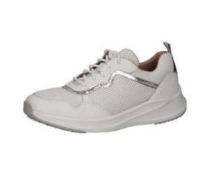 CAPRICE Climotion 9-23701-42 Chaussures pour Femme Basket, Blanc/Argent, 36 EU