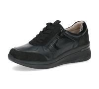 CAPRICE Confort Baskets compensées Femme en Cuir à Fermeture éclair