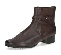 CAPRICE Confort Bottines femme à boucle largeur confort H, Marron (Dk Brown Comb), 40 EU