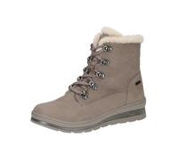 CAPRICE Doublure Chaude pour Femme 9-26205-43 Botte Tendance, Nubuck Taupe, 40 EU