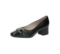 CAPRICE Escarpins Femme en Cuir Élégants, Noir (Black Nappa), 39 EU