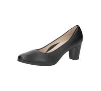 CAPRICE Escarpins Femme en Cuir Élégants, Noir (Black Nappa), 40 EU