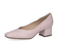 CAPRICE Escarpins Femme en Cuir Petit Talon, Rose (Lt.Purple Perl), 36 EU