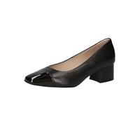 CAPRICE Escarpins Femme Petit Talon Élégants, Noir (Black Comb), 41 EU