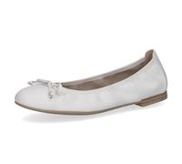 CAPRICE Femme 9-22102-42 Ballerines, Nappa Blanc, 39 EU