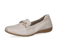 CAPRICE Femme 9-24654-42 Mocassin, Blanc/Orange, 36 EU