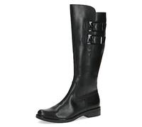 CAPRICE Femme 9-25501-41 Bottes Plates, Noir, 38.5 EU