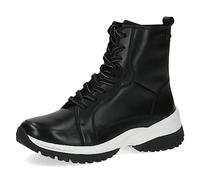 CAPRICE Femme 9-26259-41 Bottines Plates à Lacets, Noir, 37 EU