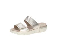 CAPRICE Femme 9-27200-42 Mule, Métal Platine, 42 EU
