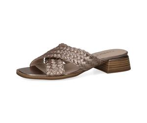 CAPRICE Femme 9-27207-42 Mule, Taupe métallisé, 38 EU