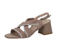 CAPRICE Femme 9-28300-42 Sandale à Talon, Walnut, 37 EU