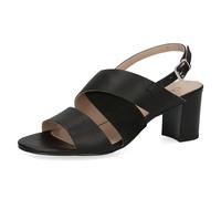 CAPRICE Femme 9-28309-42 Sandale à Talon, Noir/Comb, 37.5 EU