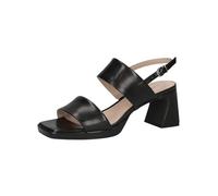 CAPRICE Femme 9-28314-42 Sandale à Talon, Nappa Noir, 38 EU