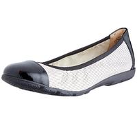 CAPRICE Femme 9-9-22152-28 Ballerines, Black White Co, 39 EU
