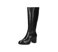 CAPRICE Femme 9-9-25508-29 Botte mi-Mollet, Nappa Noir, 40 EU Large