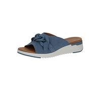 CAPRICE Femme 9-9-27206-20 Mules Plates, Navy Comb Wove, 39 EU