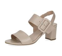 CAPRICE Femme 9-9-28306-20 Talon Sandale, Beige Croco, 40.5 EU