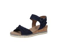 CAPRICE Femme 9-9-28700-20 Sandales Plates, Ocean Suede, 38 EU