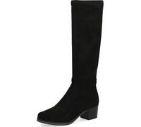Caprice Femme Bottes longues Stretch clean moderne talon bloc 9-25506-41, Taille:41 EU, Couleur:Noir