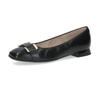 CAPRICE Femme Damen 9-22101-45 Ballerines, Nappa Noir, 36 EU