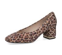 CAPRICE Femme Damen 9-22405-45 Escarpins, Leo Beige, 37 EU