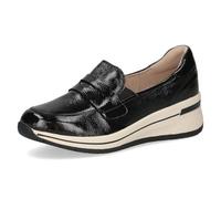 CAPRICE Femme Damen 9-24201-45 Mocassin, Black Naplak, 37 EU Large