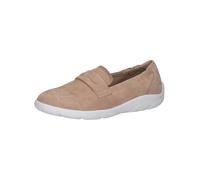 CAPRICE Femme Damen 9-24400-44 Mocassin, Cream Suede, 42 EU