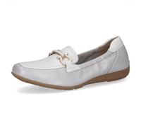 CAPRICE Femme Damen 9-24654-42 Mocassin, Taupe métallisé, 37 EU