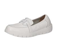 CAPRICE Femme Damen 9-24700-42 Mocassin, Blanc cerf, 38 EU Large