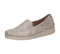 CAPRICE Femme Damen 9-24750-41 Mocassin, Argent Blanc cassé, 38 EU