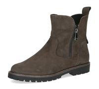 CAPRICE Femme Damen 9-25411-45 Botte Tendance, Daim Gris foncé, 38 EU