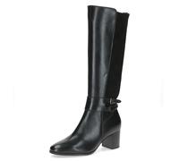 CAPRICE Femme Damen 9-25501-45 Botte Haute Jusqu'au Genou, Noir/Comb, 38 EU