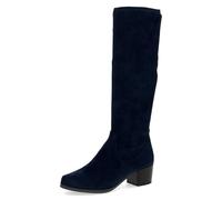CAPRICE Femme Damen 9-25506-41 Botte Tendance, Bleu Marine Stretch, 37.5 EU