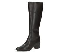 CAPRICE Femme Damen 9-25507-45 Botte Haute Jusqu'au Genou, Nappa Marron foncé, 36 EU