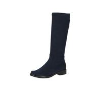 CAPRICE Femme Damen 9-25512-41 Botte Tendance, Bleu Marine Stretch, 39 EU